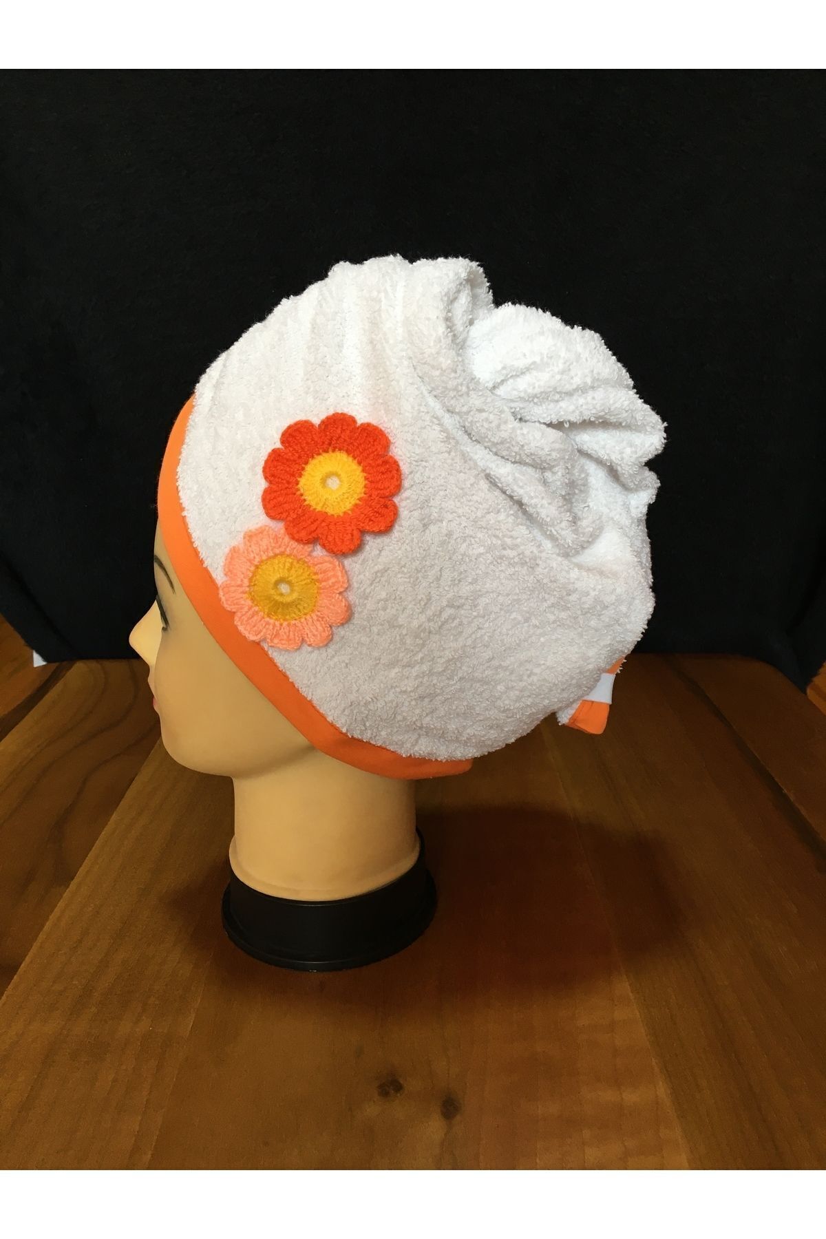 GÜLTEN COLLECTİON Saç havlusu,bone,baş havlusu - Görsel 2