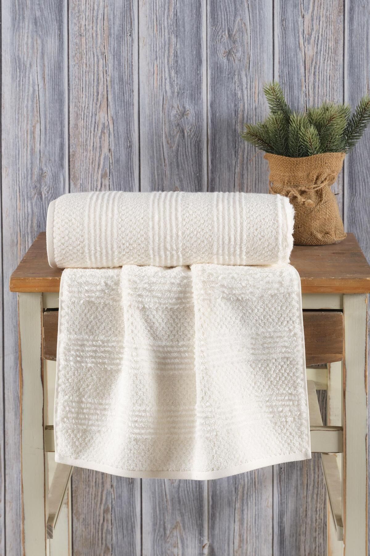 VAROL Lavin %100 Premium Cotton El Havlusu 50x90cm