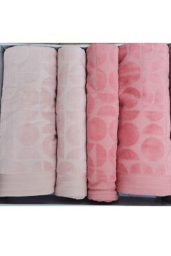 Özdilek Circular Best Set (HAMAM TAKIMI) Kiremit-bej