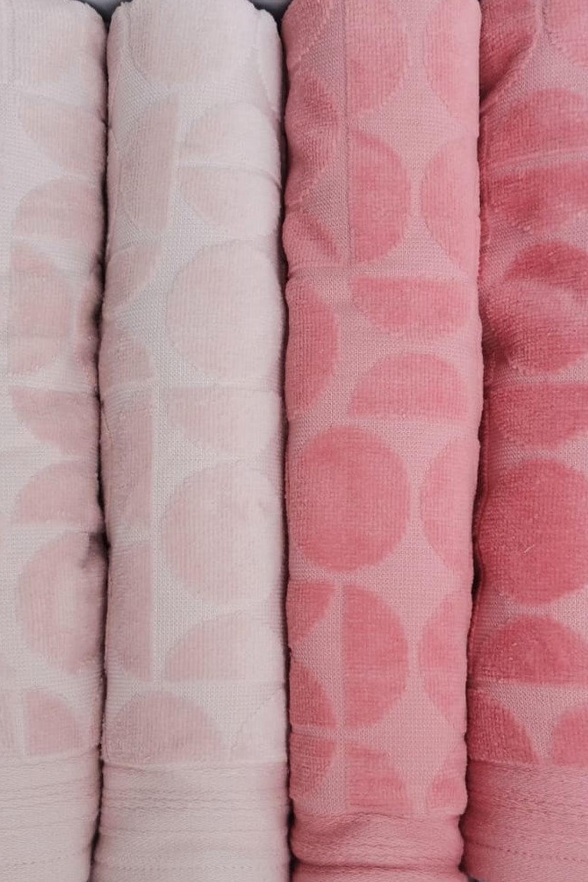 Özdilek Circular Best Set (HAMAM TAKIMI) Kiremit-bej - Görsel 2