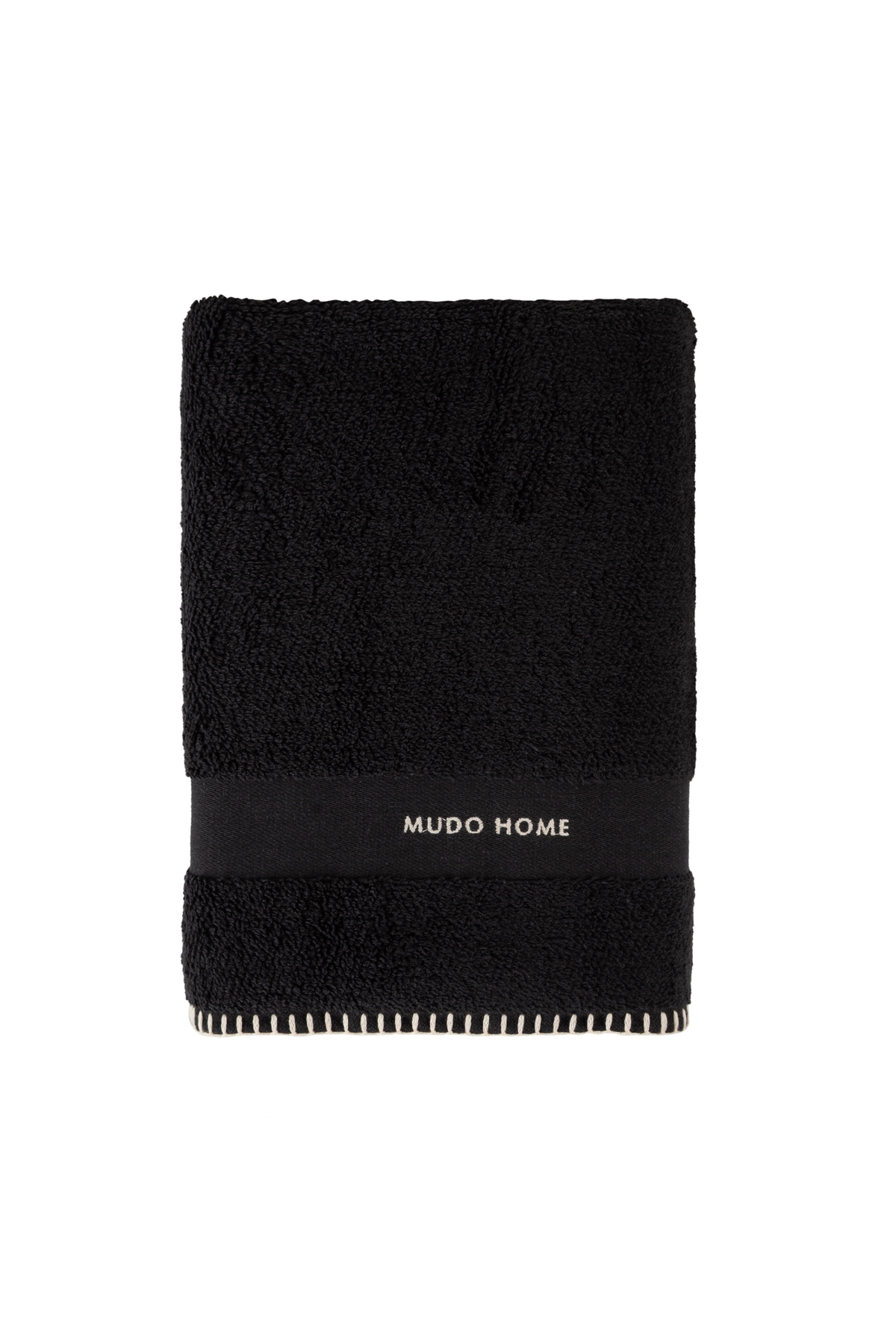 Mudo Concept YÜZ HAVLUSU SİYAH 50X80 - Görsel 2