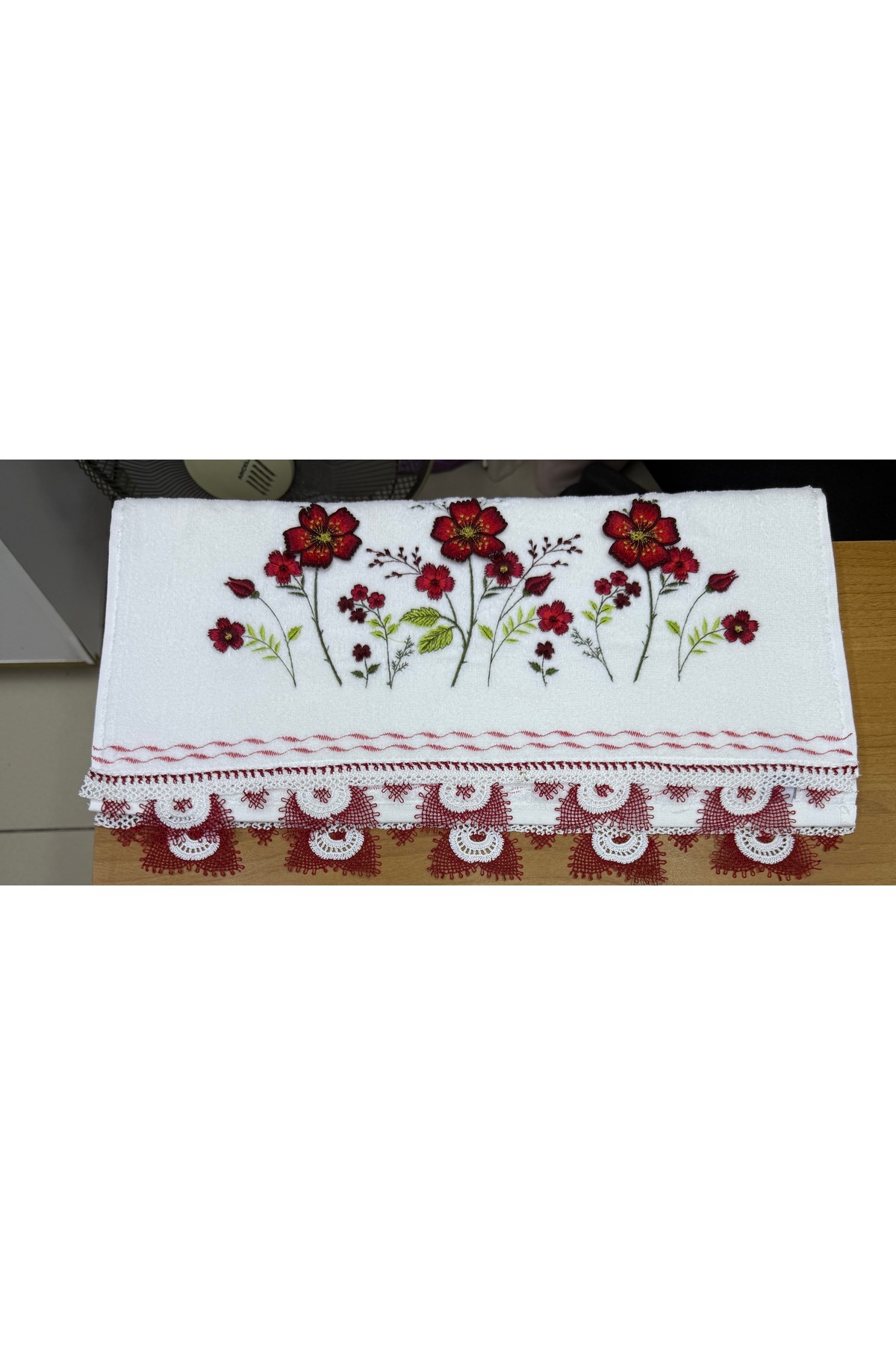 Firdevs İğne oyalı havlu