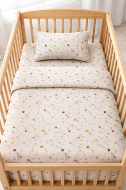 Yuvam bebek nevresim takımı (60x120 lastikli çarşaf,95x145 nevresim,35x45 yastık kılıfı)