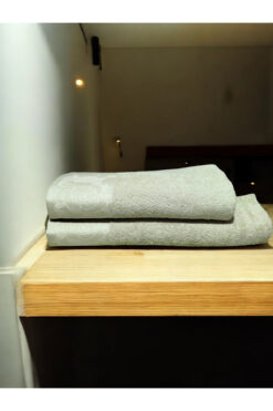 Nurpak Gülizar %100 Pamuklu Banyo Havlu Takımı 50x90 ve 90x150 Havlu