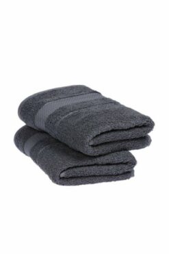 Özdilek Trendy 50x90 2'li Havlu Koyu Gri