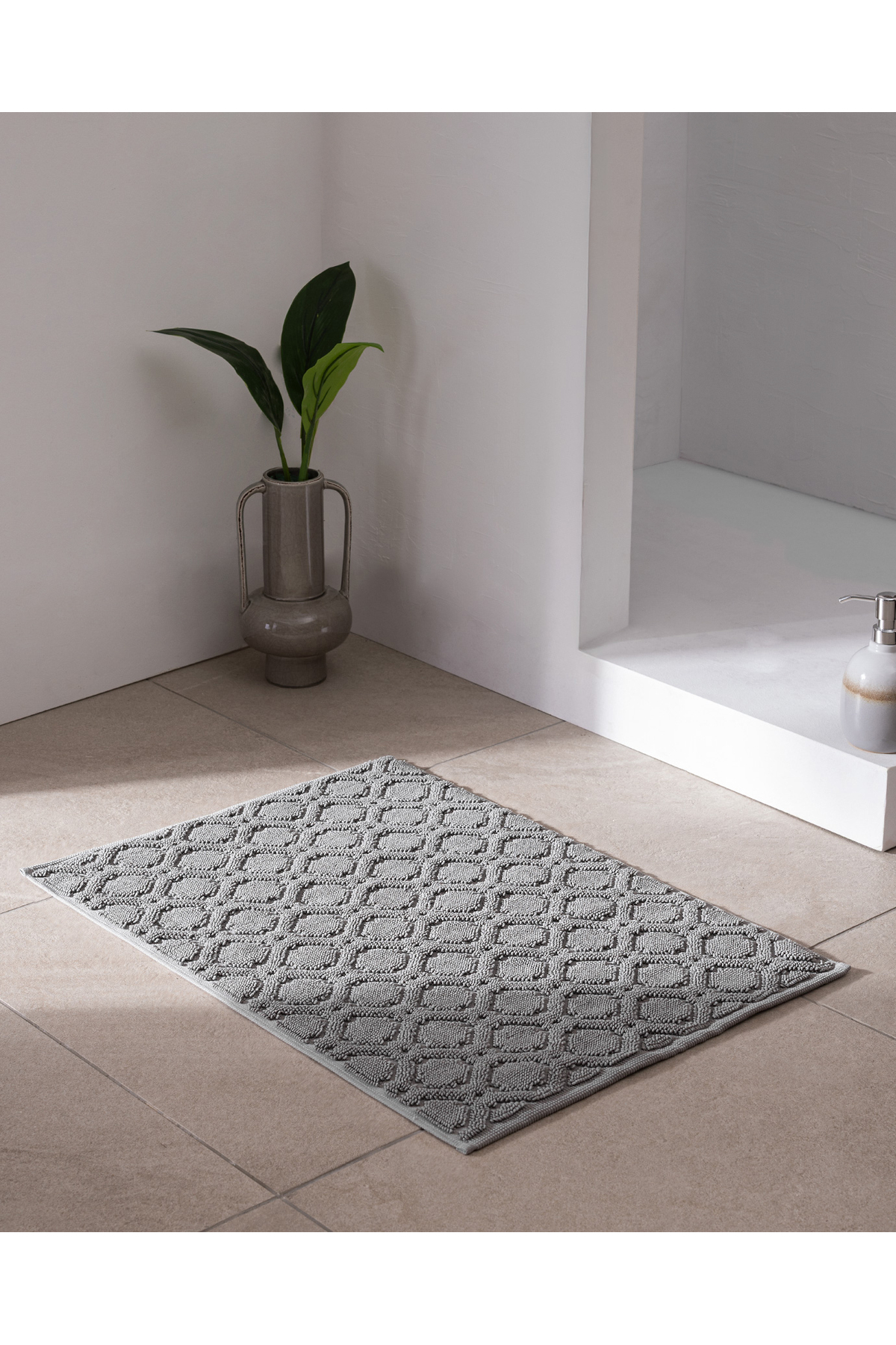 Madame Coco Sansone %100 Pamuk Ayak Havlusu - Gri