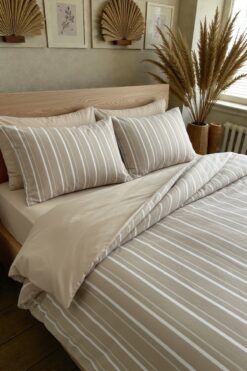 Rimo Home ÇARŞAFI LASTİKLİ ÇİFT KİŞİLİK NEVRESİM TAKIMI