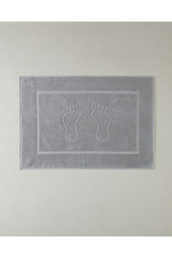 English Home Soft Step Pamuk Ayak Havlusu 50x70 cm Gri