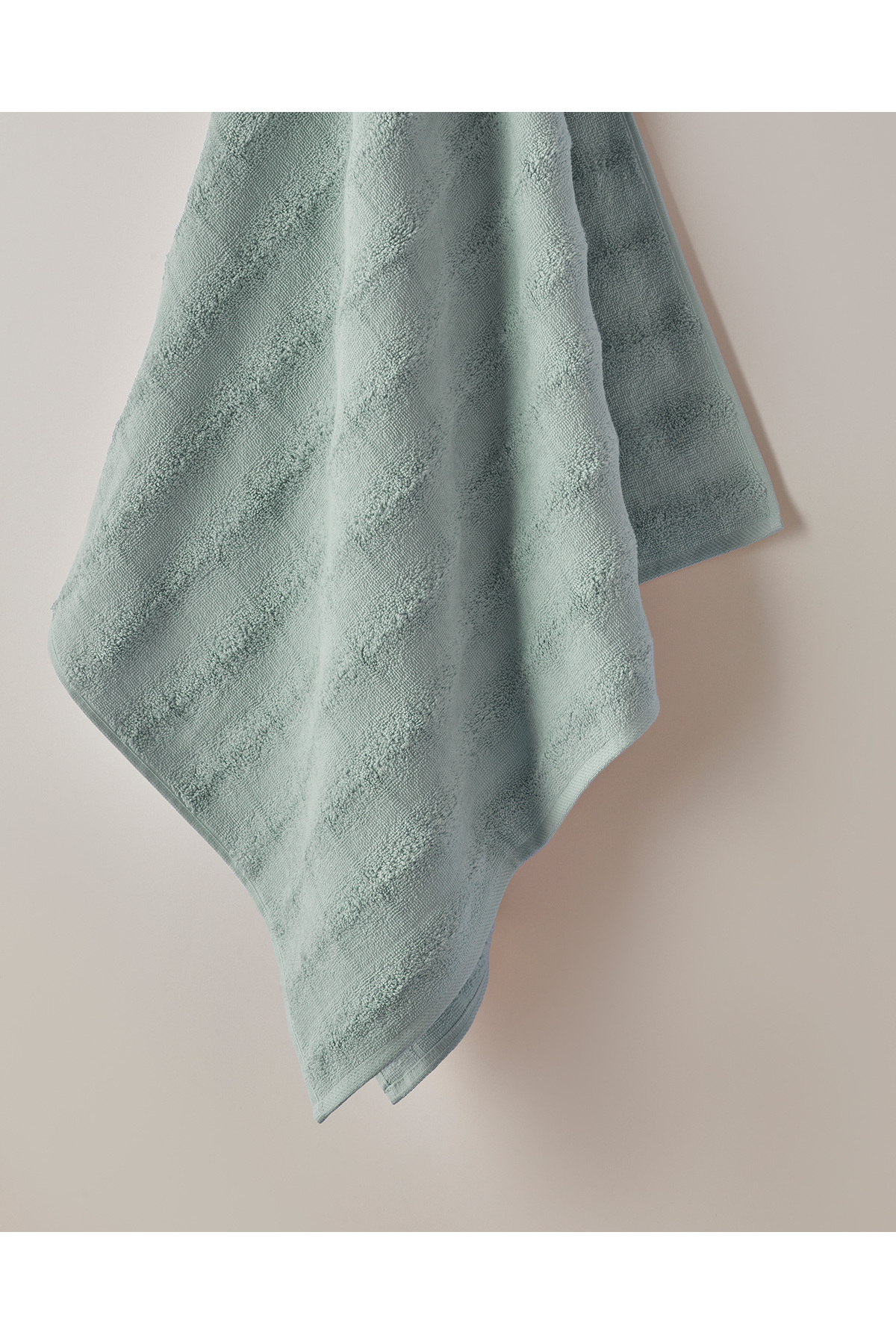 English Home Bubble Pamuk Banyo Havlusu 70x140 cm Mint - Görsel 2