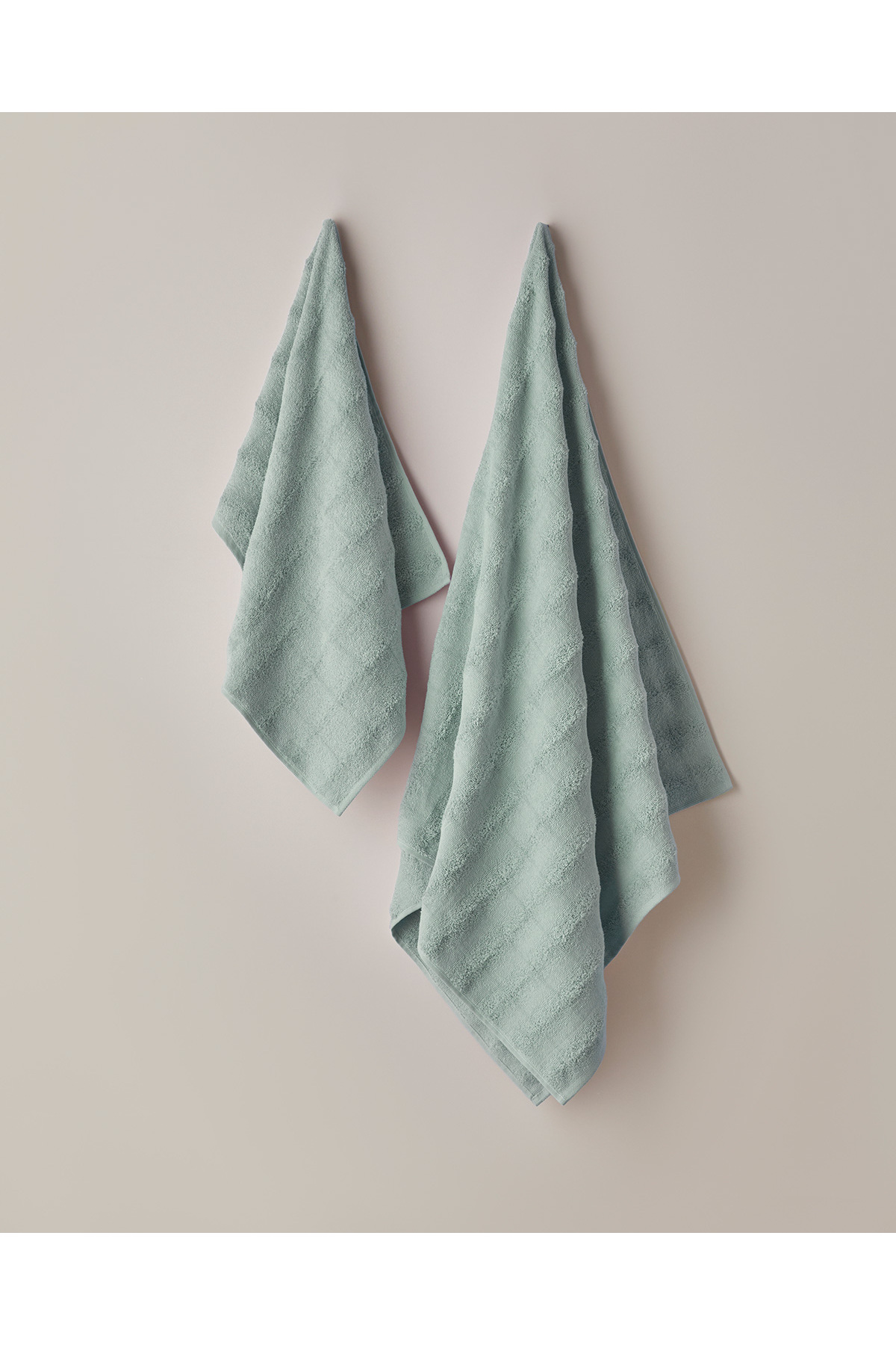 English Home Bubble Pamuk Banyo Havlusu 70x140 cm Mint - Görsel 3