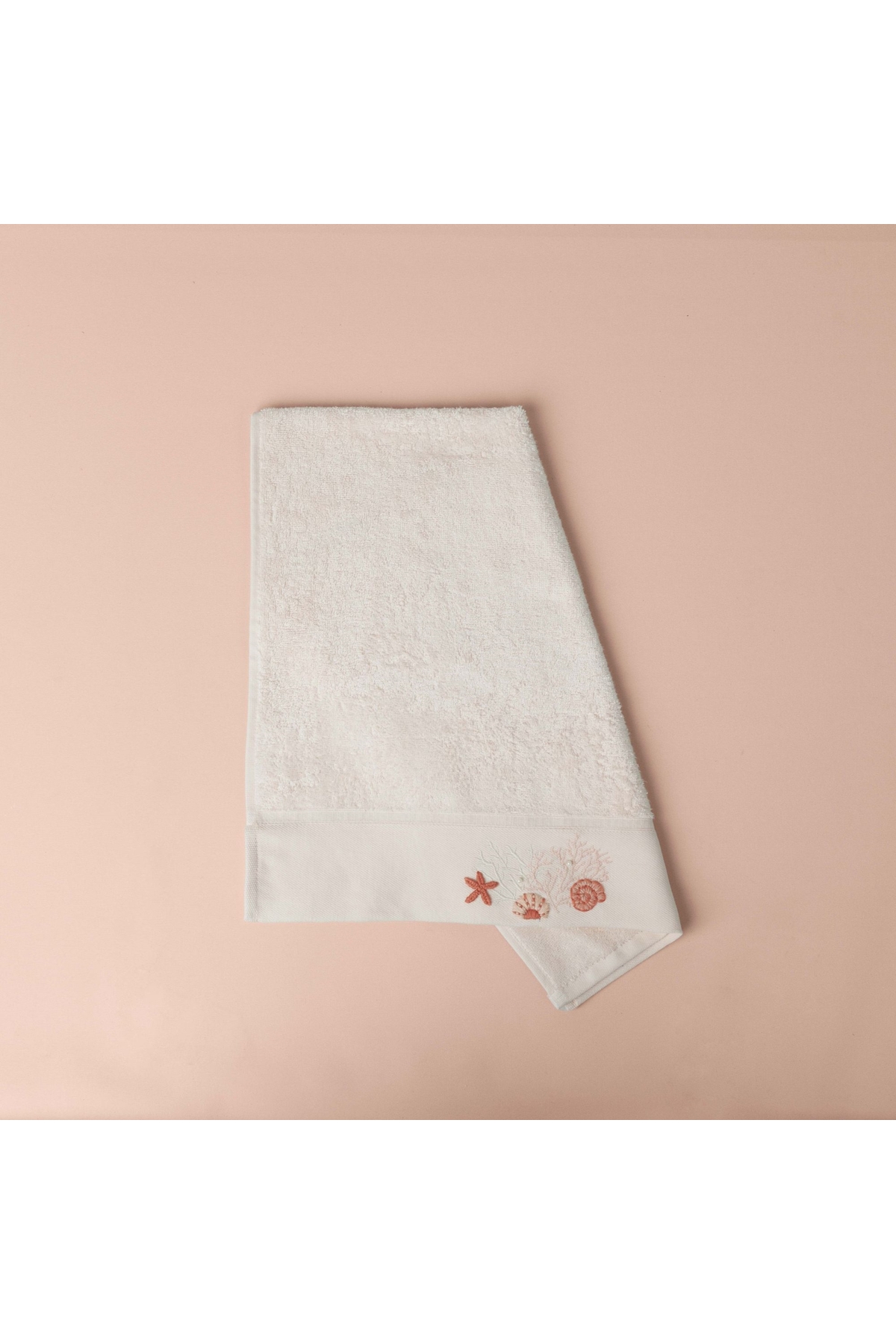 Linens Cowry Bambu Yüz Havlusu 50x85 Cm Somon