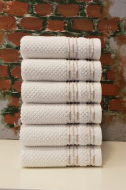 Özdilek Bronie 6'lı Havlu -bej