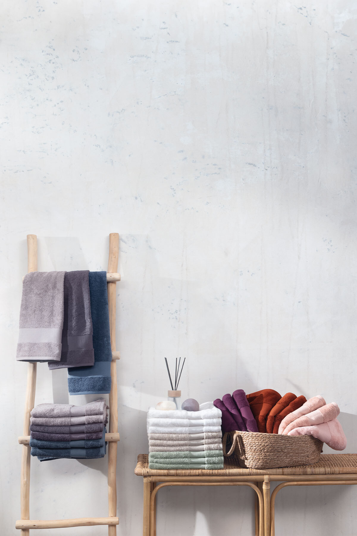 Yataş Essentials 3'lü Misafir Havlusu Seti Kiremit - 30x50 Cm - Görsel 3