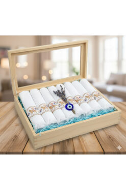 ÖZteks 12 ADET SÜNNETİMİZE HOŞGELDİNİZ HAVLUSU DÜĞÜNLÜK - DAVETİYELİK- DAĞITMALIK 40-70 CM BEZ HAVLU