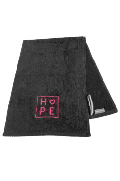 denizlicotton Nakışlı Sporcu Havlusu Pamuklu, Anti bakteriyel, Ter Emici Fitness Plates Boks Tenis Spor Havlusu