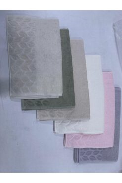 Nurpak Hazal 50x90 6lı Havlu Seti