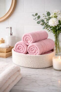 TEXTİLES MAGİC LAMP 4'lü Havlu Seti 35 x 40 - Mutfak & Banyo