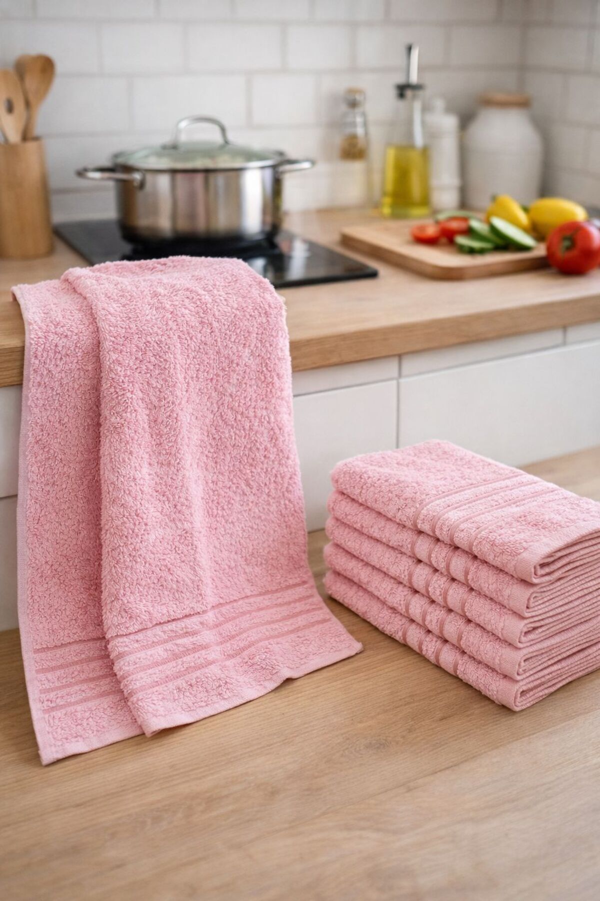 TEXTİLES MAGİC LAMP 4'lü Havlu Seti 35 x 40 - Mutfak & Banyo - Görsel 3