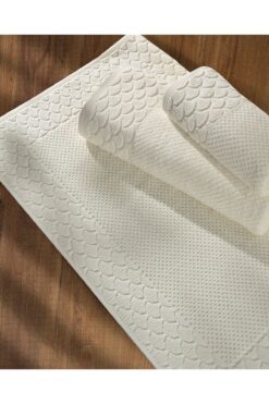 Soley | Alana | Extra Yumuşak Pamuk Pirinç Örgü 3'lü Havlu Seti