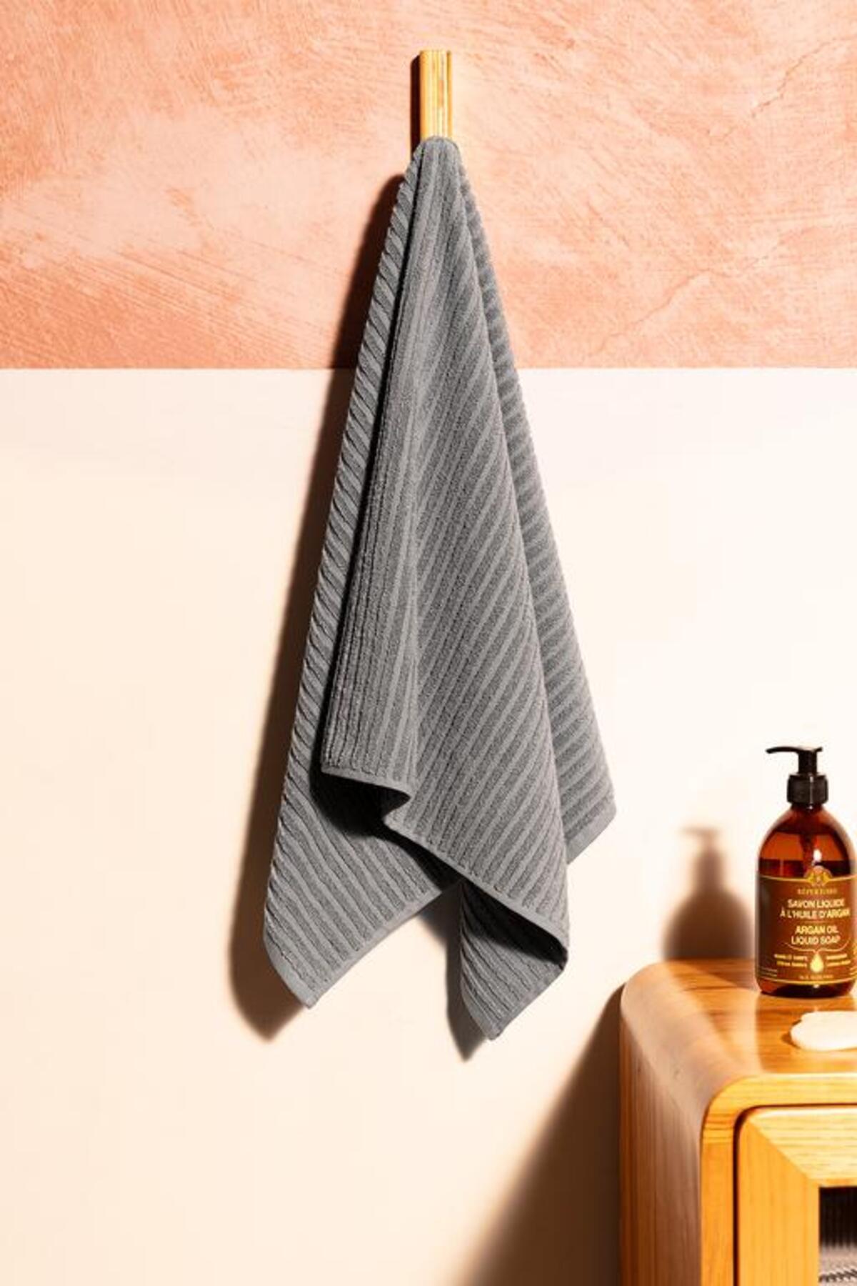 Madame Coco Yeni Sezon Carla Yüz Havlusu - ANTRASİT