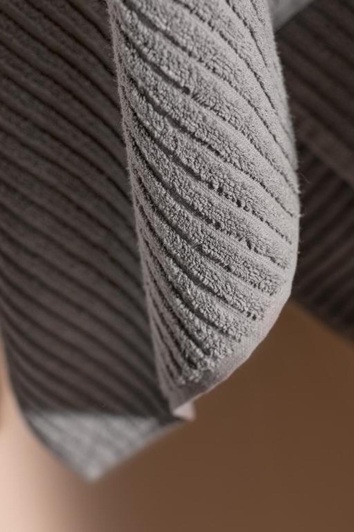 Madame Coco Yeni Sezon Carla Yüz Havlusu - ANTRASİT - Görsel 3