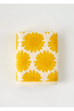 Bella Maison %100 Pamuk Sunny Yüz Havlusu Sarı (50x70 cm)