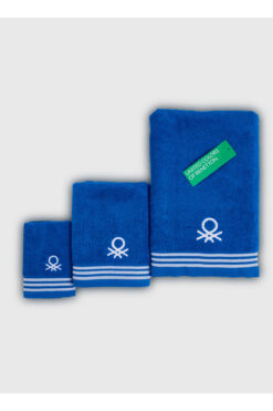 United Colors of Benetton Benetton Mavi Havlu BENETTON MAVİ HAVLU SET 2