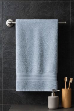 SARİNA renkli bir dünya 70X140 MAVİ RENK ROOD BANYO DUŞ HAVLUSU PAMUKLU PLAJ HAVLUSU PAMUK HAVLU