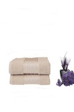 Özdilek 2 Adet Elissa El Yüz Havlusu Bej