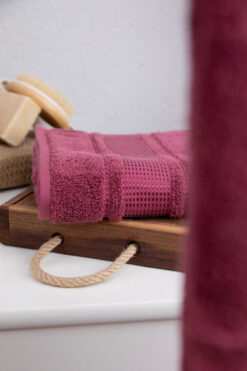 Özdilek Colourist El Yüz Havlusu 50x90 - Koyu Pembe