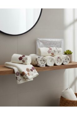 Fiesta Tekstil 30x50 Angelina Süzene Bambu 6’lı Mutfak Havlu