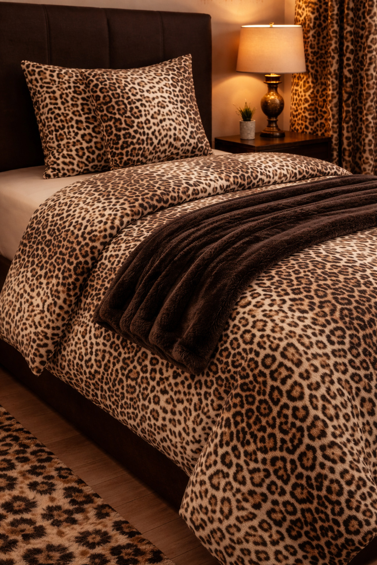 İsmail Gürel Tek Kişilik Lastikli Çarşaflı Nevresim Takımı | Pamuklu - Görsel 2