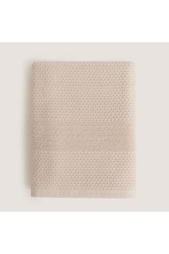 Chakra Sobeska %100 Pamuk Banyo Havlusu 70x140 cm Bej