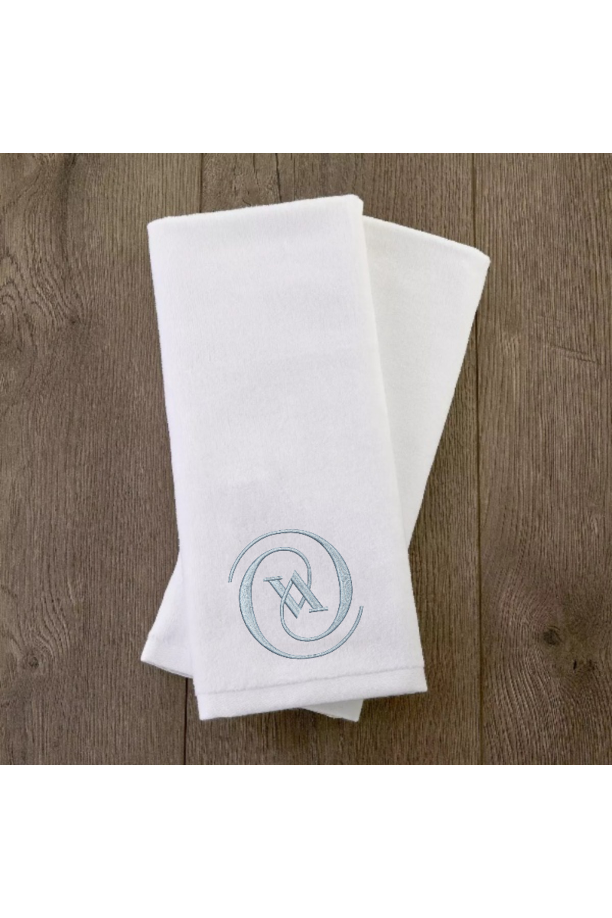 Ursa V HARFİ NAKIŞLI DEKORATİF MUTFAK VE BANYO HAVLUSU 30x50 - Görsel 2