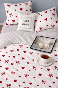 Sheri Home Lastikli Çarşaflı Tek Kişilik Nevresim Takımı PURELEO4785