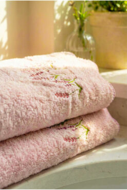 Motif Mağaza 2'Li El/Yüz Havlu Seti 50x100 Cm - Nakışlı