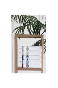 Sarev El-yüz Havlu Seti 50*90 Cm Milagros Shine Gri