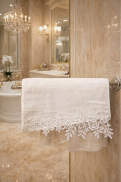 Çeyiz Bahçesi Noya Krem Havlu 50&90