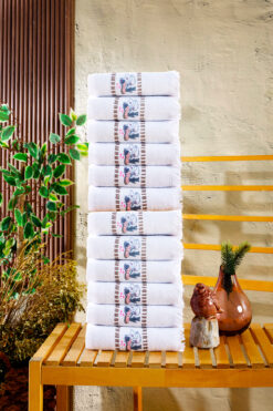 BAMİROSE 12 Adet Düğün Havlusu, Sünnet Havlusu, Okuluk Havlu, Araba Havlusu, Konvoy Havlusu, Davetiye Havlu