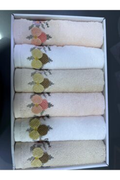 nat Nakışlı El&Yüz Havlusu