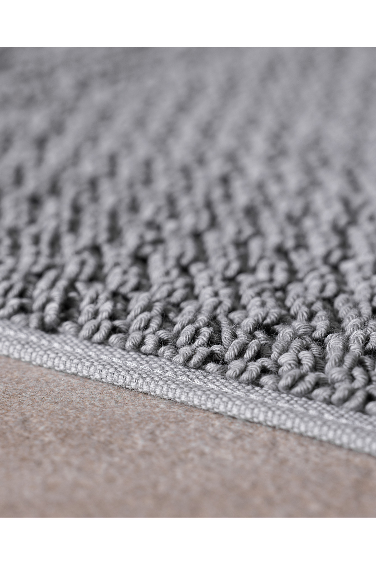 Madame Coco Chevere %100 Pamuk Ayak Havlusu - Gri - Görsel 3