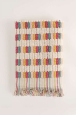 Ca'De'Luz Meira Doğal Pamuk Yüz Havlusu