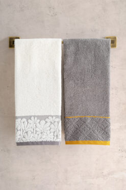 TICOTTO Arya 50×90 cm %100 Pamuk Havlu Seti – 2’li, Yüksek Emici, Ultra Yumuşak, Askılı