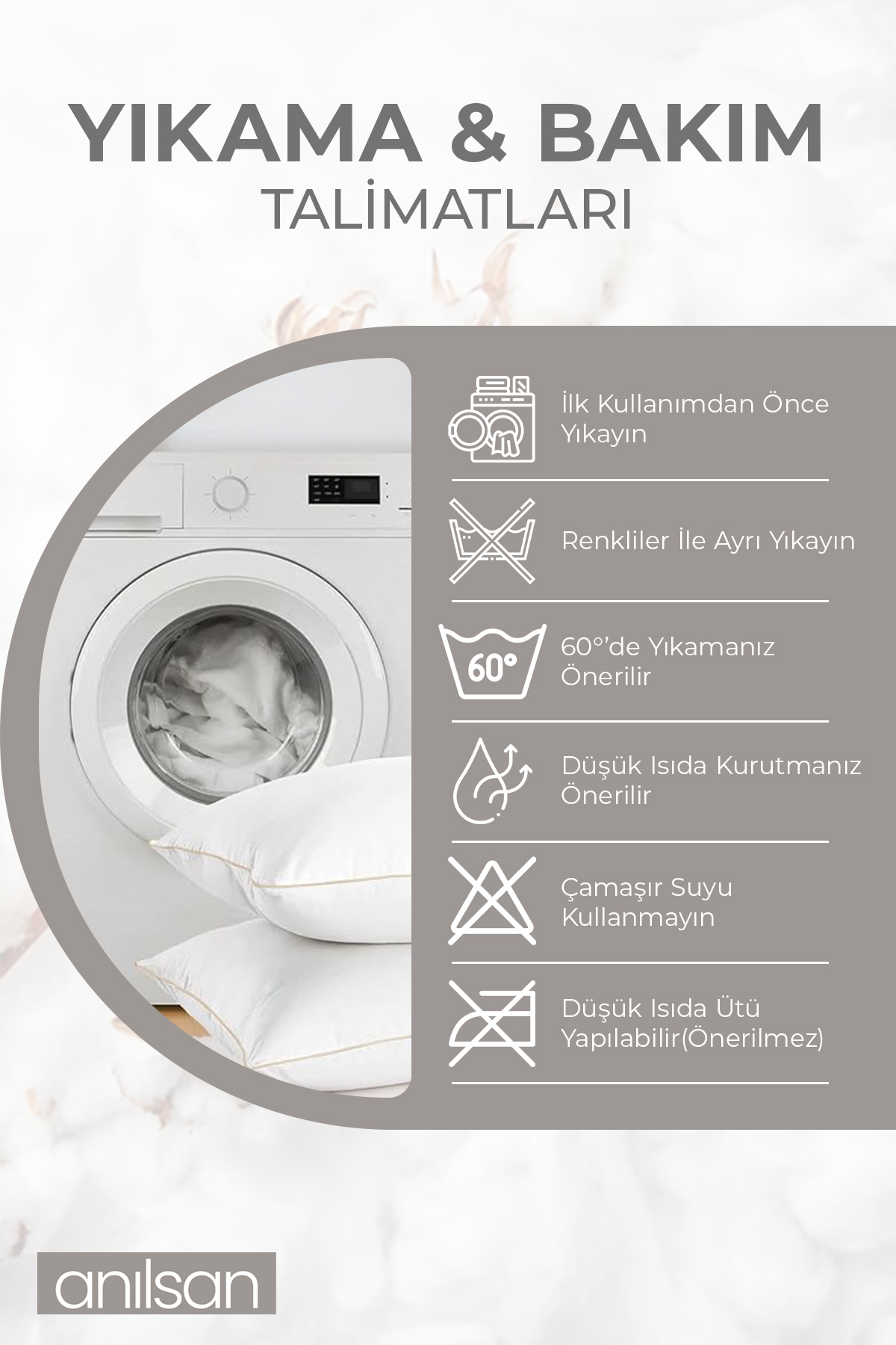 Anılsan Karya Kiremit Büyük Ayak Havlusu - 70x130Cm , 800GR %100 Pamuk, Spa Ve Otel Banyo Paspası - Görsel 3