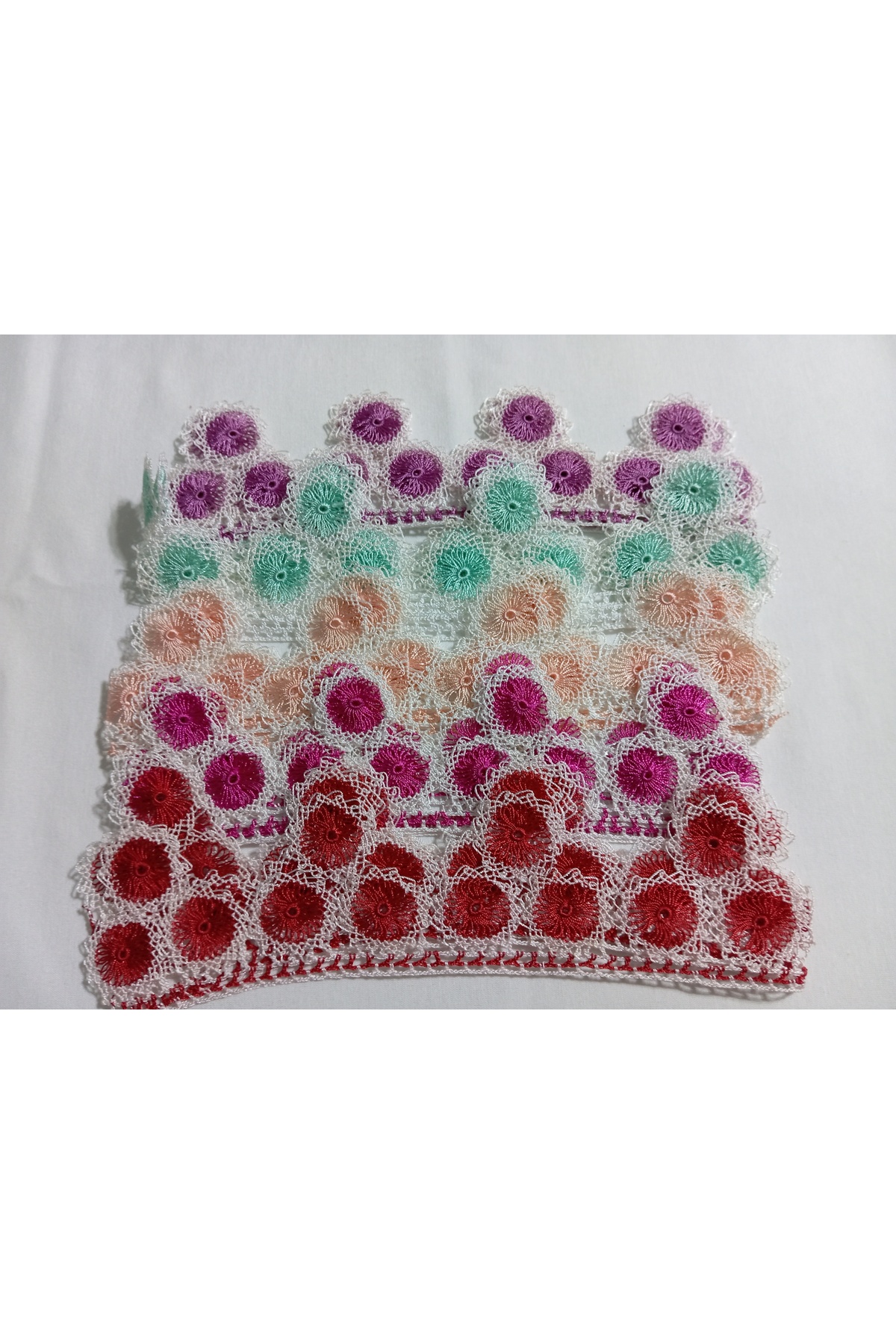 NUMİSTORE İğne oyası beşli havlu kenarı - Görsel 2