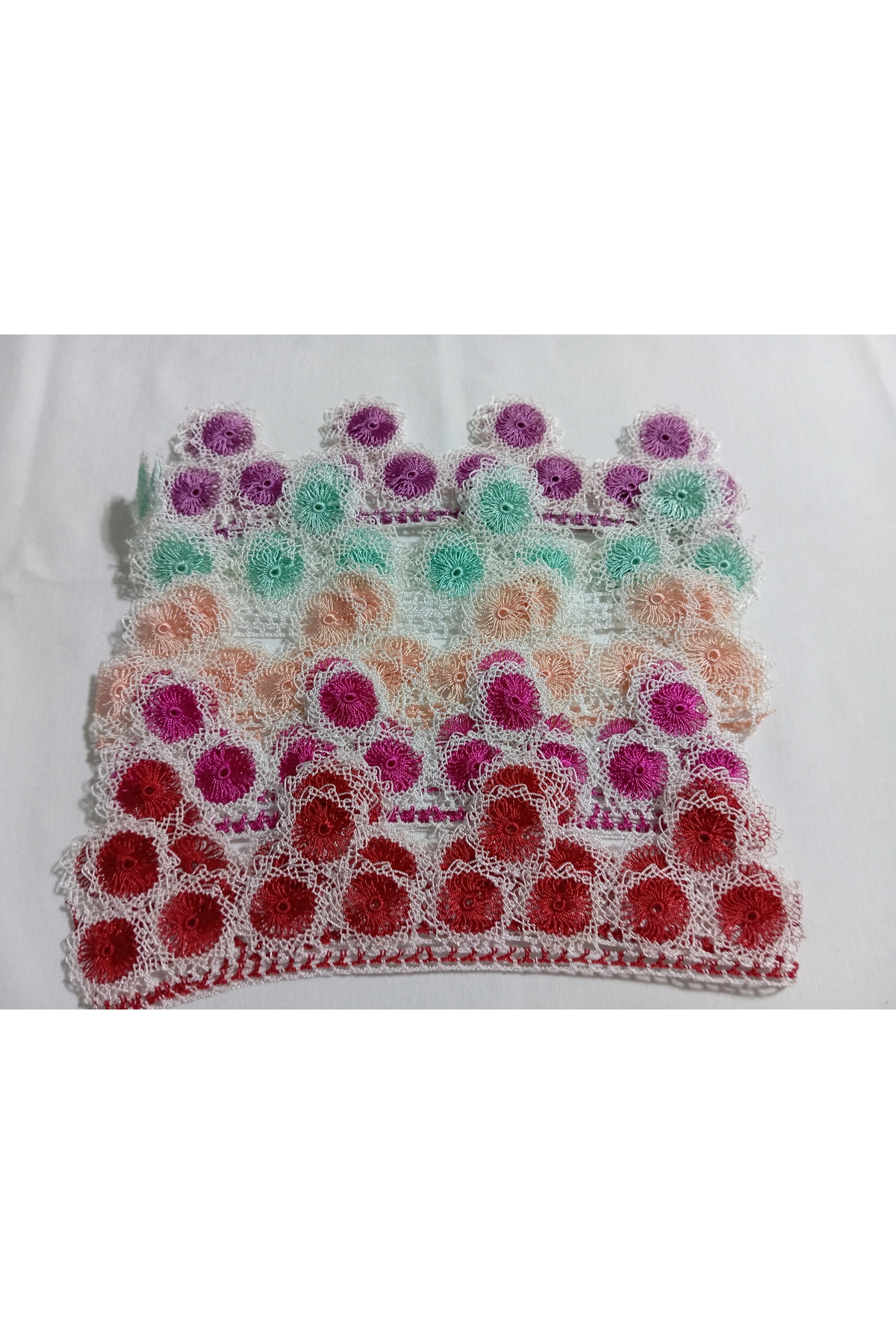 NUMİSTORE İğne oyası beşli havlu kenarı - Görsel 3