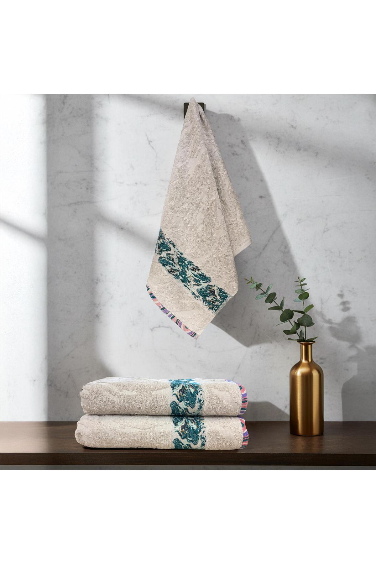 Sarev Aqua %100 Pamuk Havlu 50*90cm