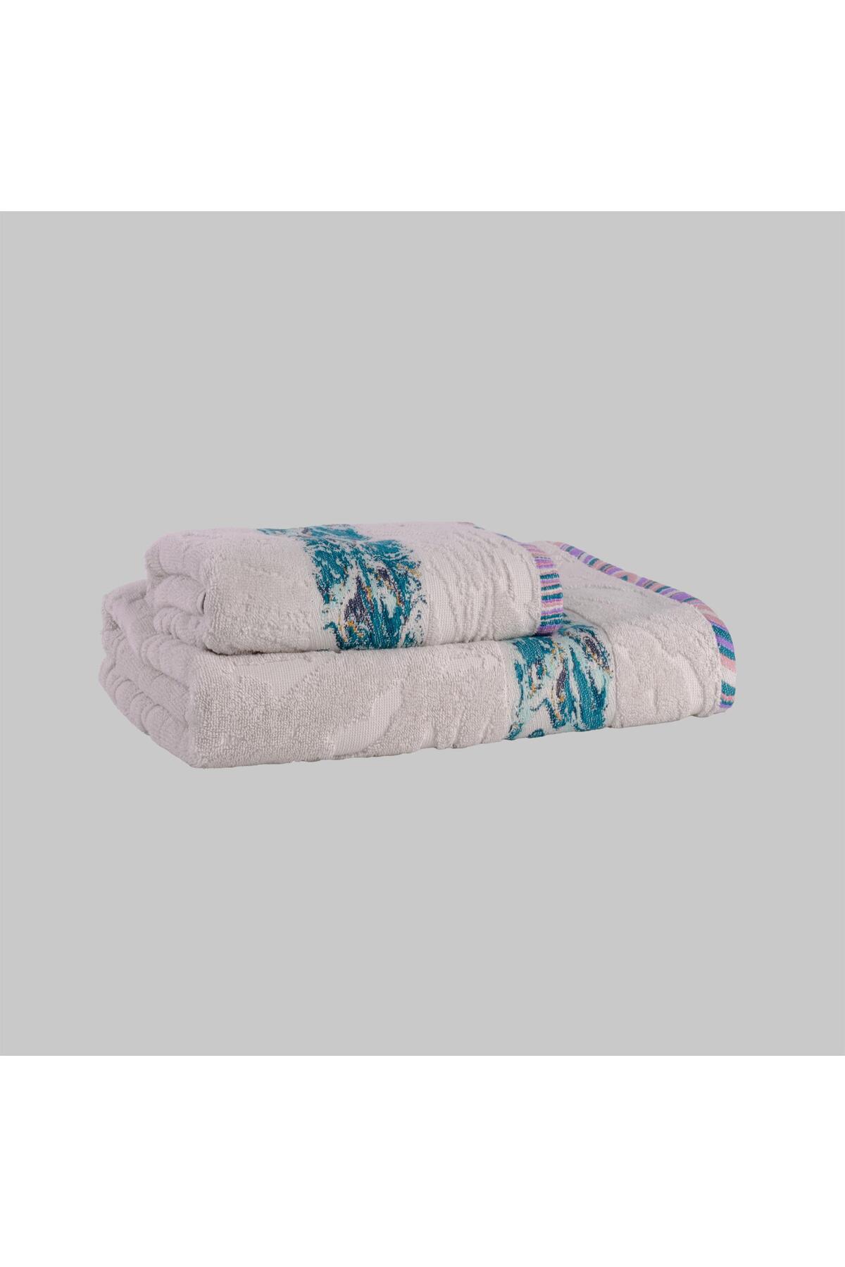 Sarev Aqua %100 Pamuk Havlu 50*90cm - Görsel 2