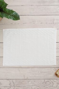 Soley | Alana | Extra Yumuşak Pamuk Pirinç Örgü Ayak Havlusu