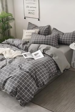 Rimo Home Tek Kişilik Nevresim Takımı Kareli